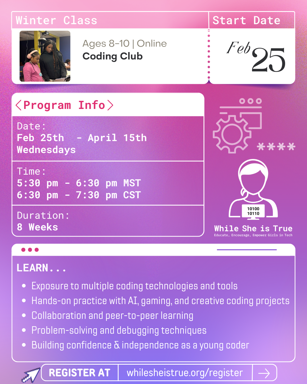 Coding Club for young girls